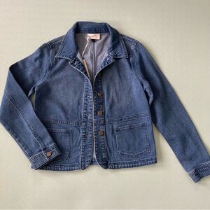 Classic Blue Denim Jacket NWT